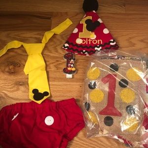 Mickey Mouse birthday suit